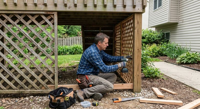 Deck Lattice Repair in Seattle, WA
